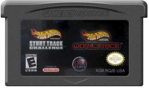 Hot Wheels Stunt Track Challenge & World Race - Nintendo Game Boy Advance