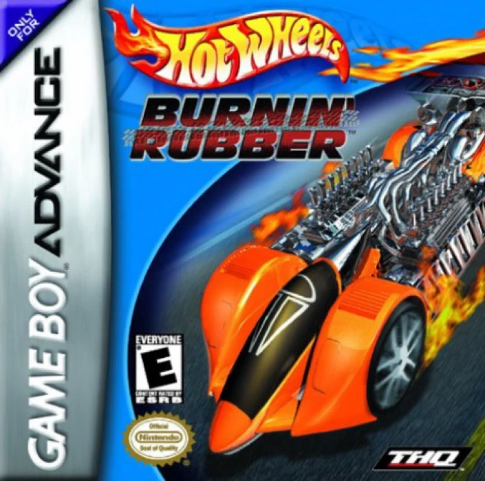 Hot Wheels Burnin Rubber - Nintendo Game Boy Advance