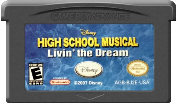 High School Musical Living the Dream - Nintendo Game Boy Advance