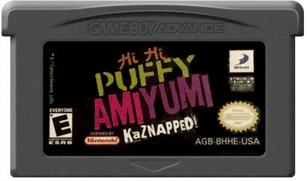 Hi Hi Puffy AmiYumi Kaznapped - Nintendo Game Boy Advance