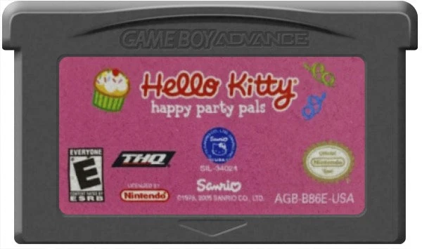 Hello Kitty Happy Party Pals - Nintendo Game Boy Advance