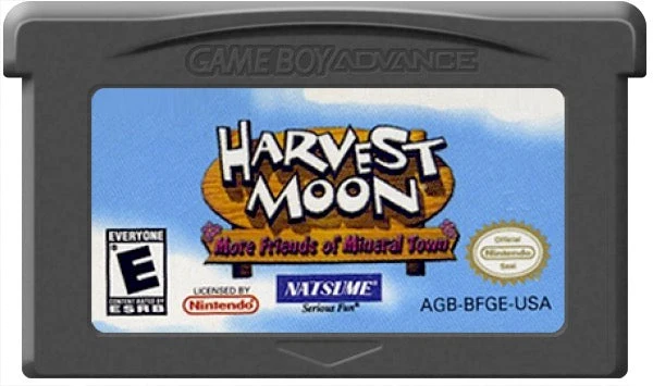 Harvest Moon More Friends of Mineral Town - Nintendo Game Boy Advance