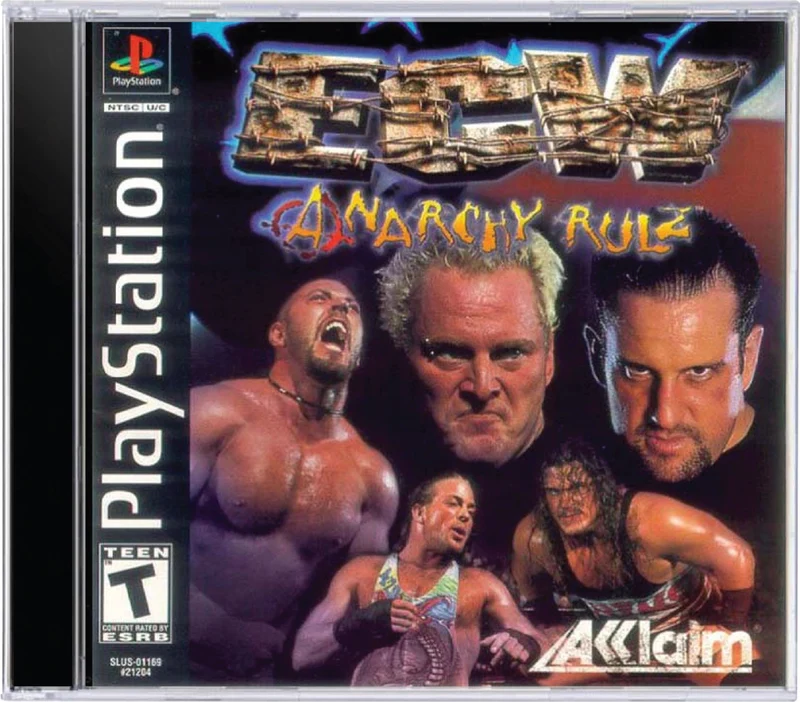 ECW Anarchy Rulz - Sony PlayStation 1 (PS1)