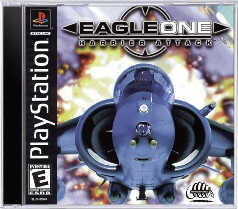 Eagle One Harrier Attack - Sony PlayStation 1 (PS1)