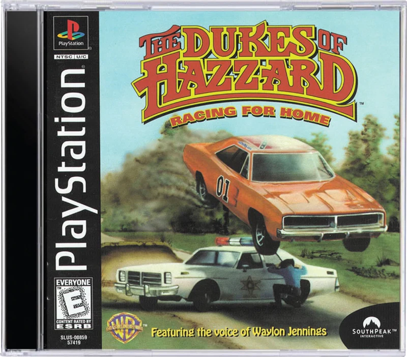 Dukes of Hazzard Racing for Home - Sony PlayStation 1 (PS1)