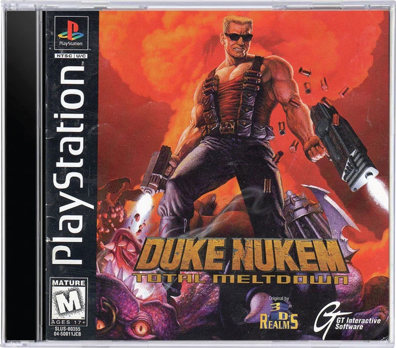 Duke Nukem Total Meltdown - Sony PlayStation 1 (PS1)