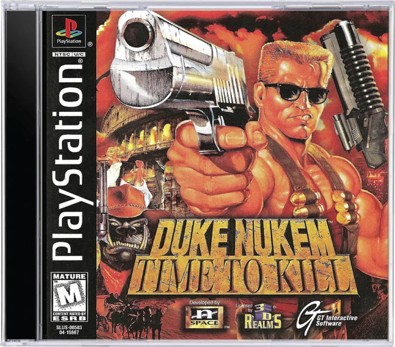 Duke Nukem Time to Kill - Sony PlayStation 1 (PS1)