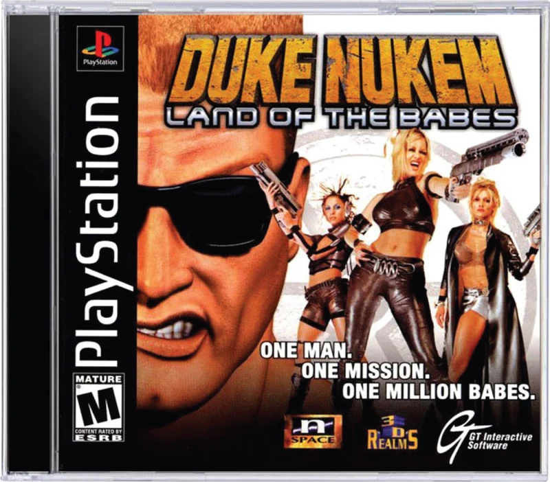 Duke Nukem Land of the Babes - Sony PlayStation 1 (PS1)