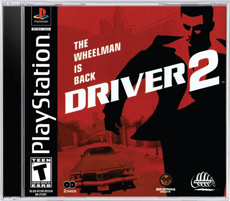 Driver 2 - Sony PlayStation 1 (PS1)