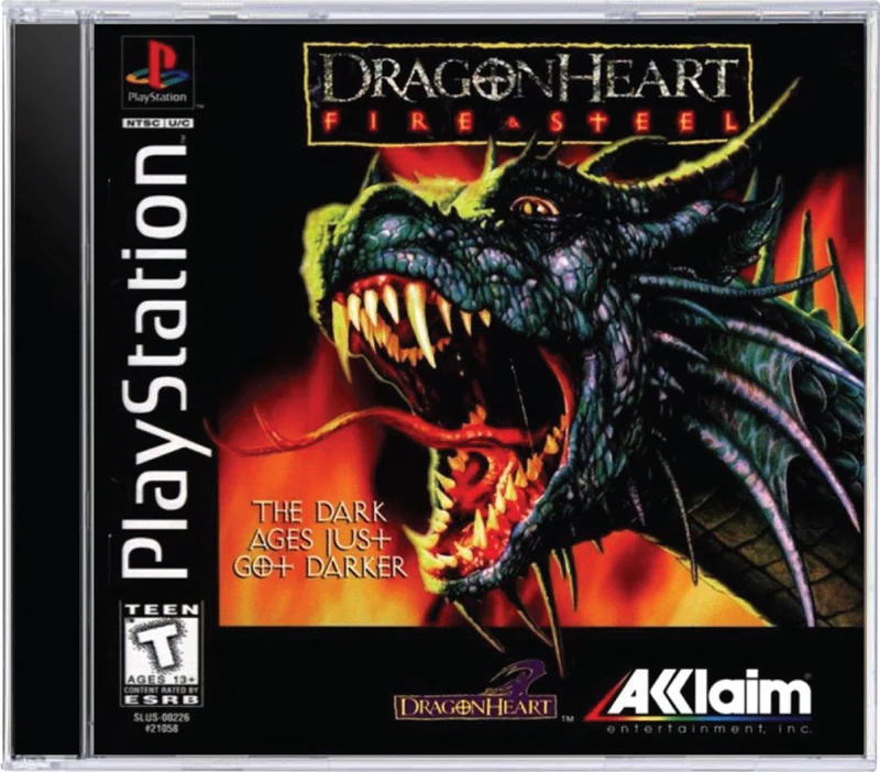Dragonheart Fire and Steel - Sony PlayStation 1 (PS1)
