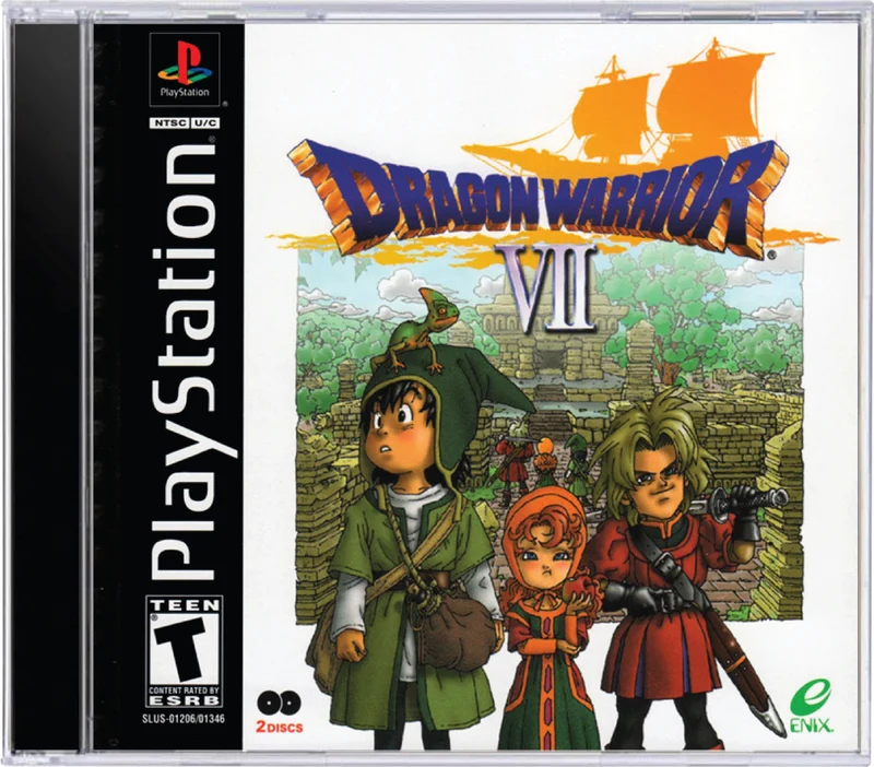 Dragon Warrior 7 - Sony PlayStation 1 (PS1)