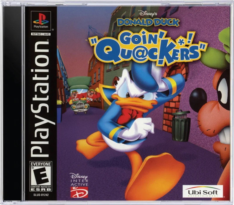 Donald Duck Going Quackers - Sony PlayStation 1 (PS1)