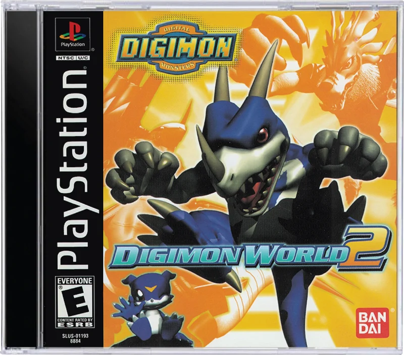 Digimon World 2 - Sony PlayStation 1 (PS1)