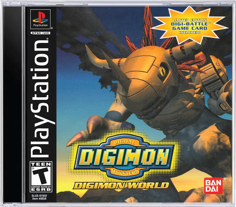 Digimon World - Sony PlayStation 1 (PS1)