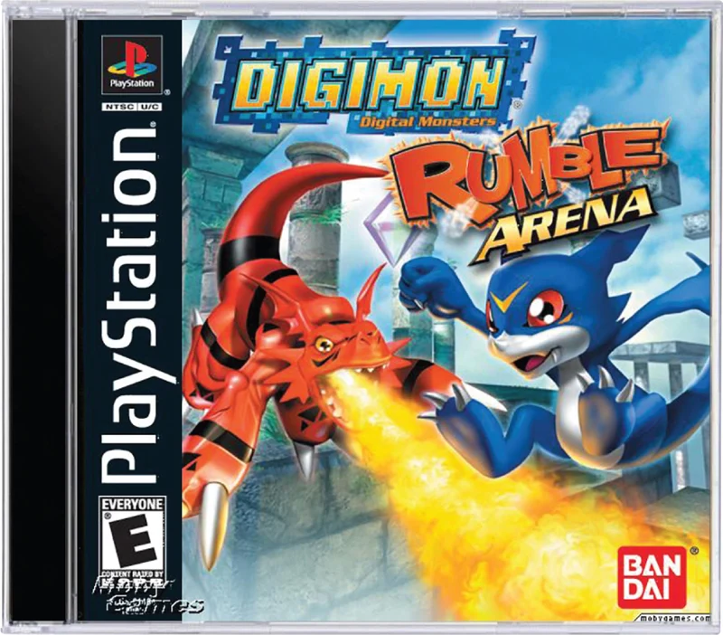 Digimon Rumble Arena - Sony PlayStation 1 (PS1)