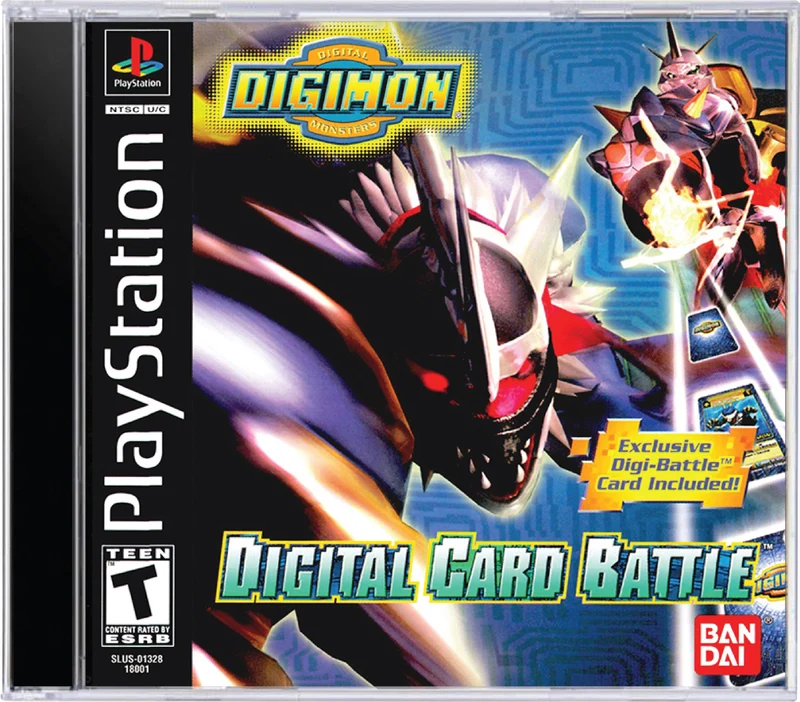 Digimon Digital Card Battle - Sony PlayStation 1 (PS1)