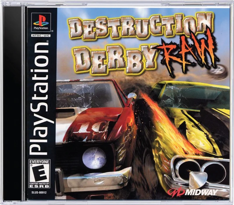 Destruction Derby Raw - Sony PlayStation 1 (PS1)