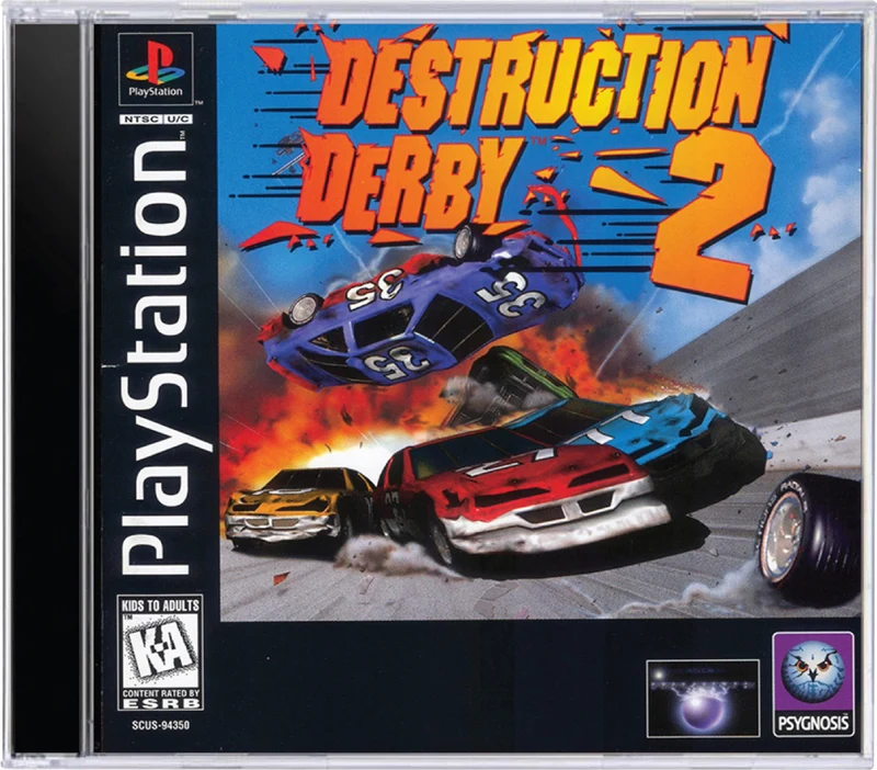 Destruction Derby 2 - Sony PlayStation 1 (PS1)