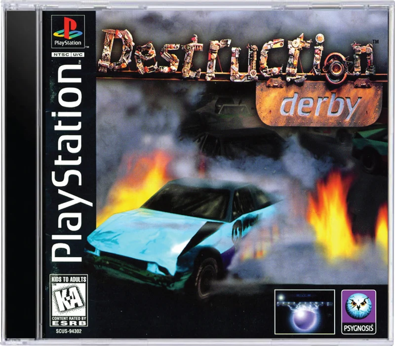 Destruction Derby - Sony PlayStation 1 (PS1)