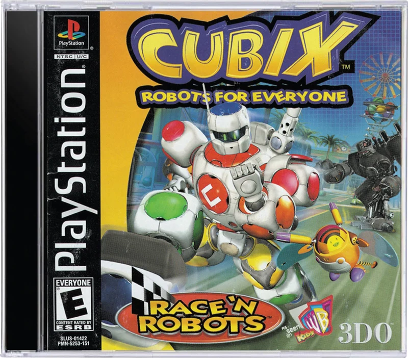 Cubix Robots for Everyone Race N Robots - Sony PlayStation 1 (PS1)