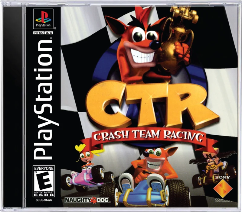 CTR Crash Team Racing - Sony PlayStation 1 (PS1)