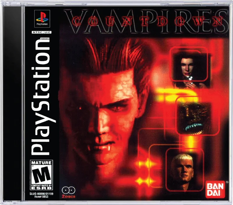 Countdown Vampires - Sony PlayStation 1 (PS1)