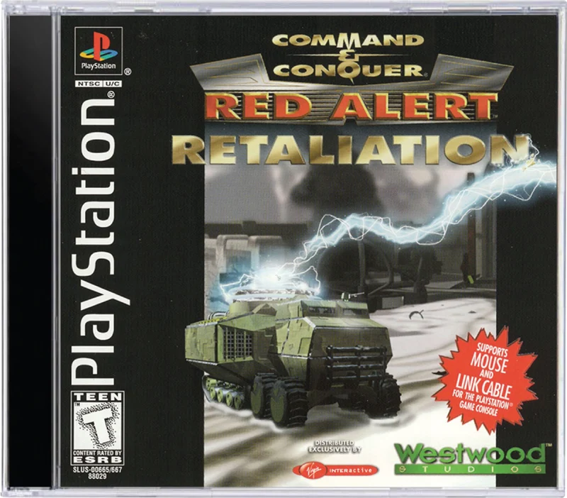 Command and Conquer Red Alert Retaliation - Sony PlayStation 1 (PS1)