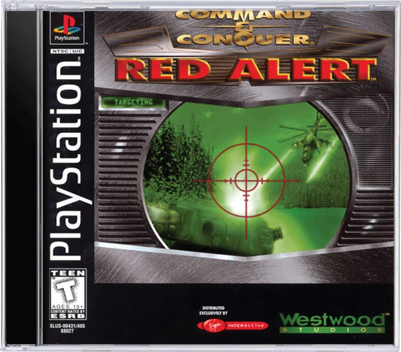 Command and Conquer Red Alert - Sony PlayStation 1 (PS1)