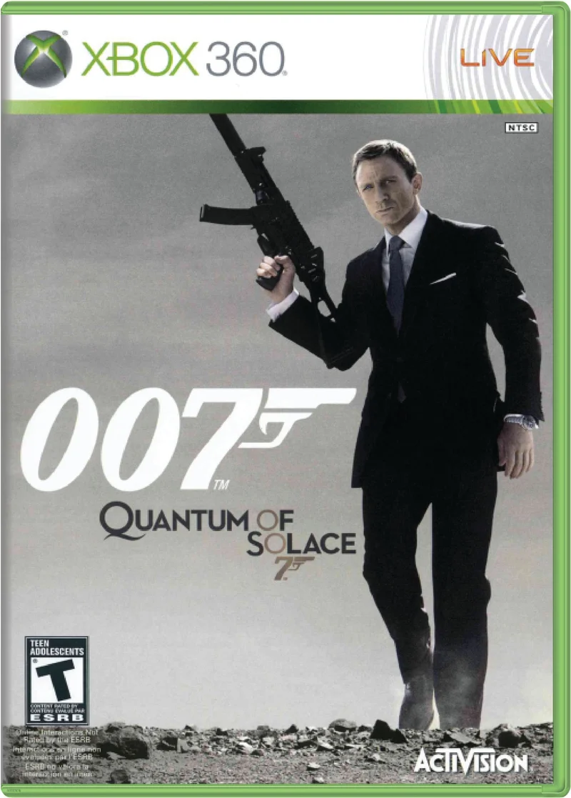 007 James Bond Quantum of Solace - Microsoft Xbox 360