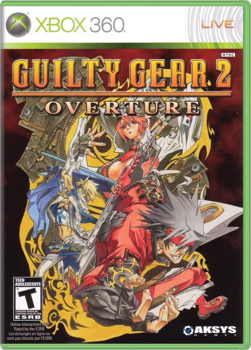 Guilty Gear 2 Overture - Microsoft Xbox 360