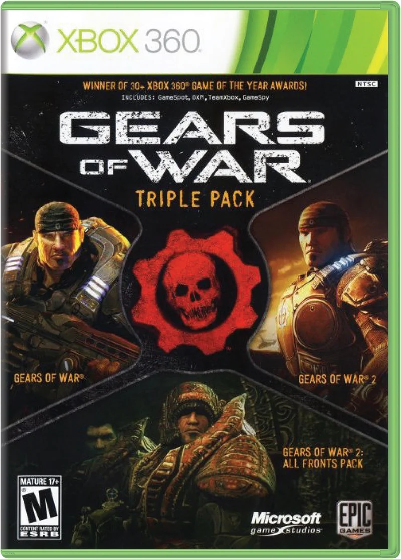 Gears of War Triple Pack - Microsoft Xbox 360