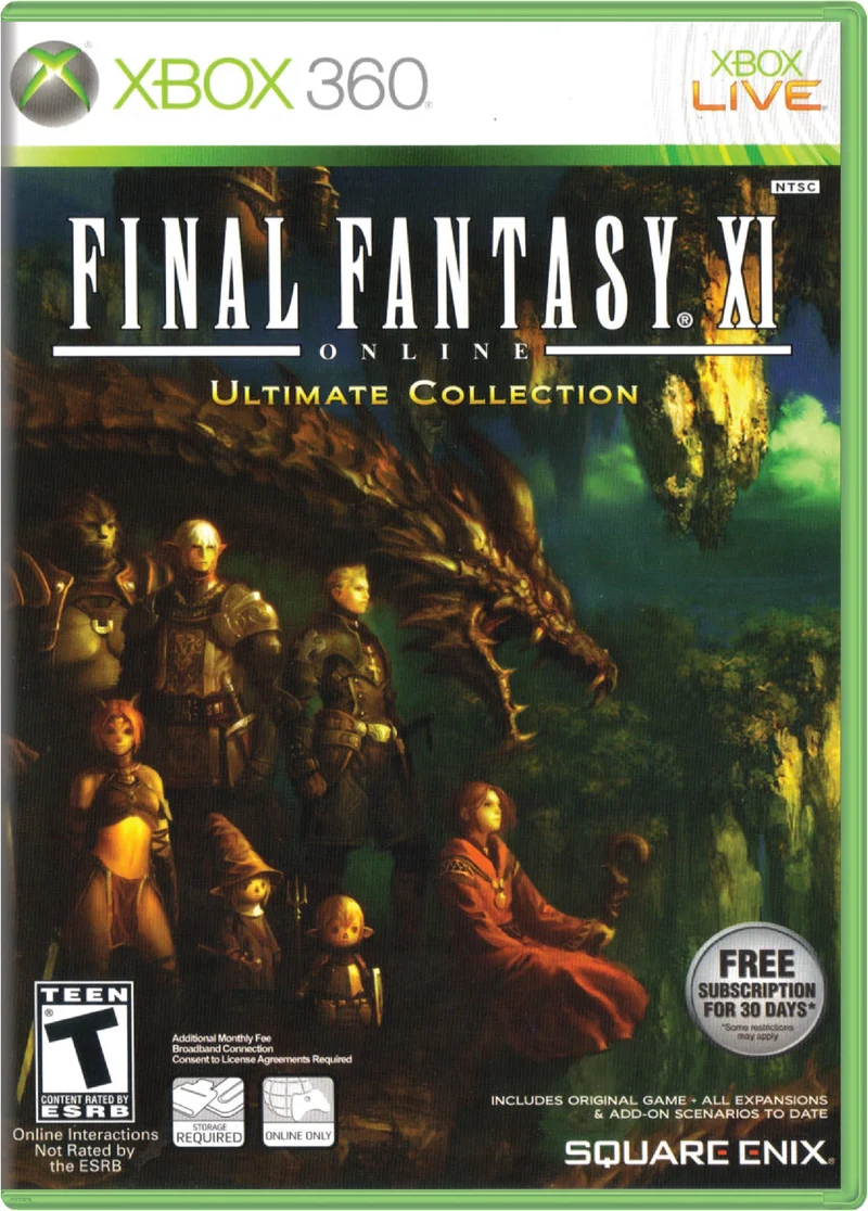 Final Fantasy XI Ultimate Collection - Microsoft Xbox 360