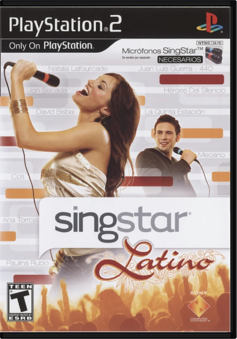SingStar Latino - Sony PlayStation 2 (PS2)