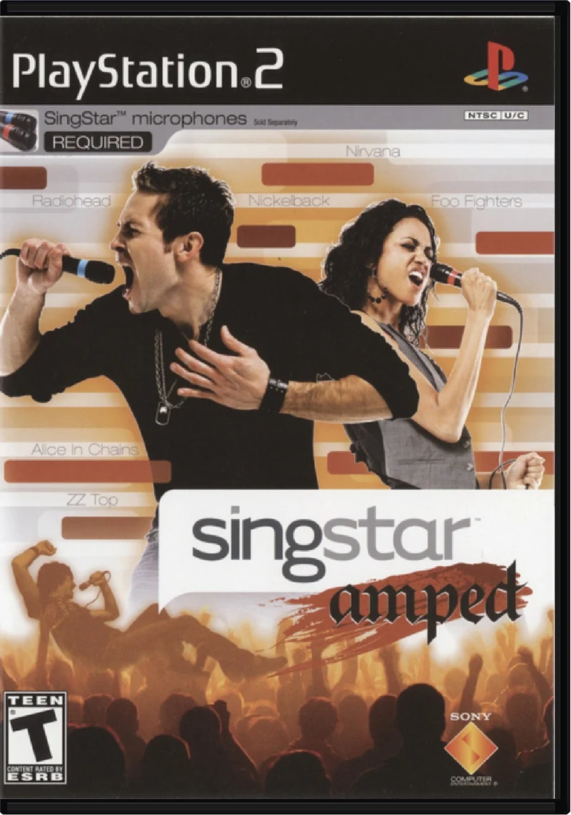 Singstar Amped - Sony PlayStation 2 (PS2)
