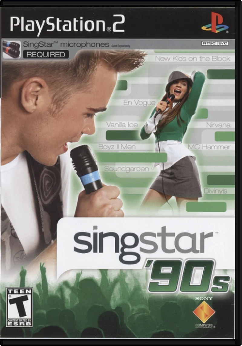 Singstar 90s - Sony PlayStation 2 (PS2)