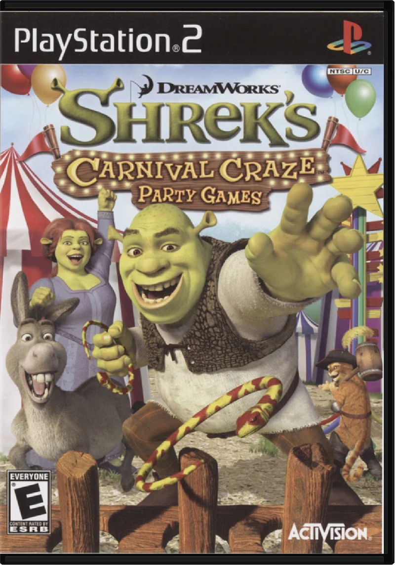 Shrek's Carnival Craze - Sony PlayStation 2 (PS2)