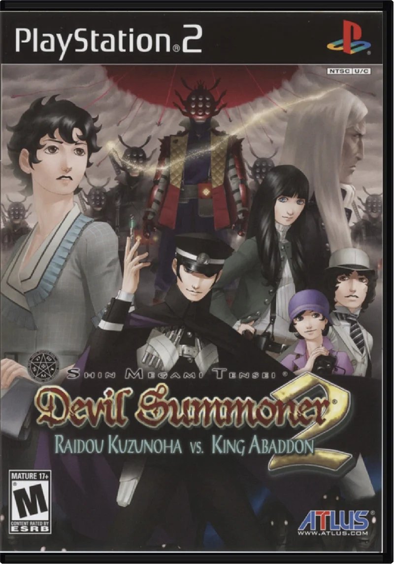 Shin Megami Tensei Devil Summoner 2 Raidou Kuzunoha vs King Abaddon - Sony PlayStation 2 (PS2)