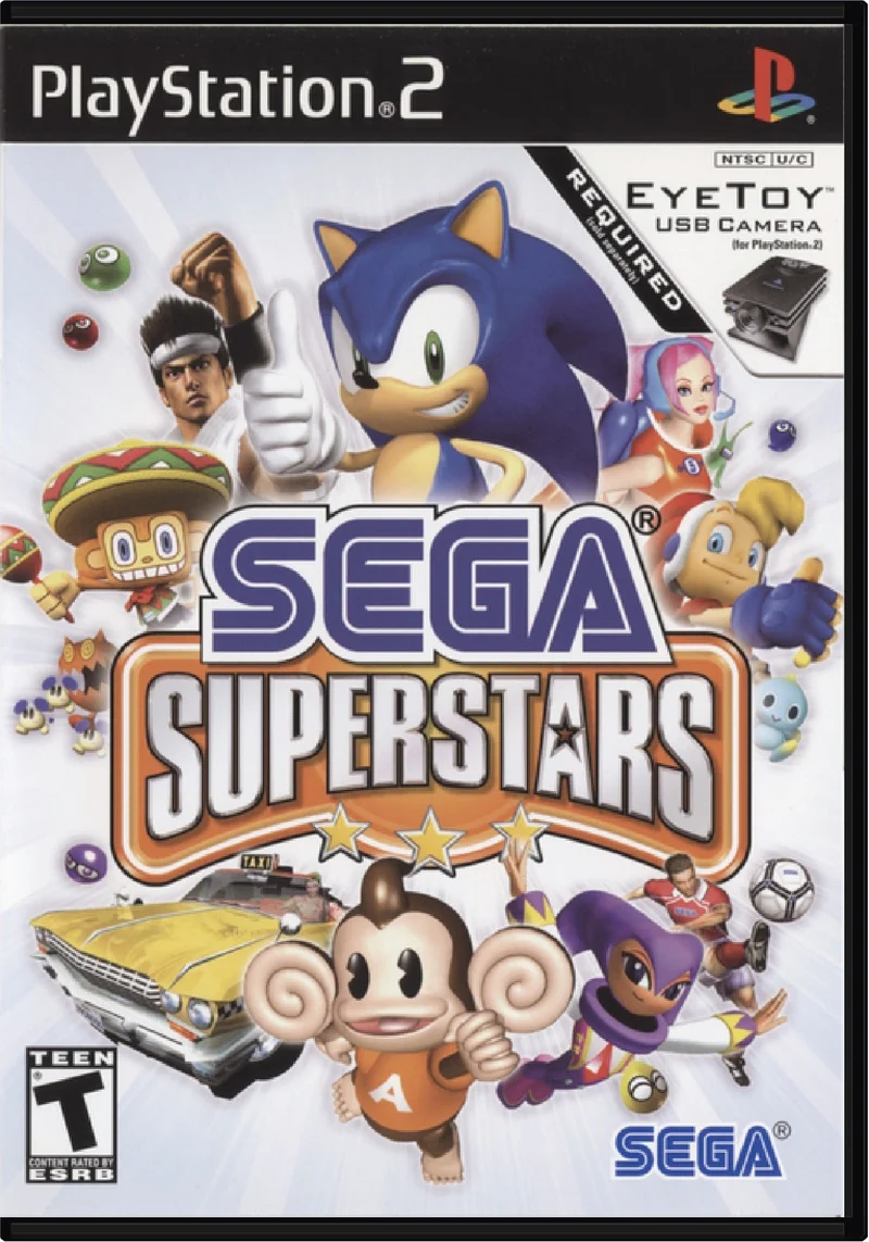 Sega Superstars - Sony PlayStation 2 (PS2)