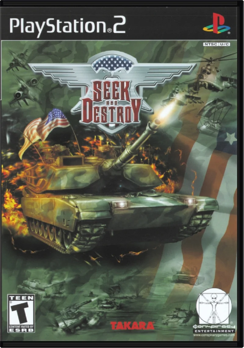 Seek and Destroy - Sony PlayStation 2 (PS2)
