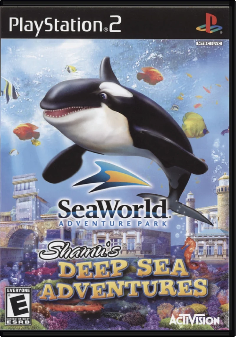 SeaWorld Shamu's Deep Sea Adventures - Sony PlayStation 2 (PS2)