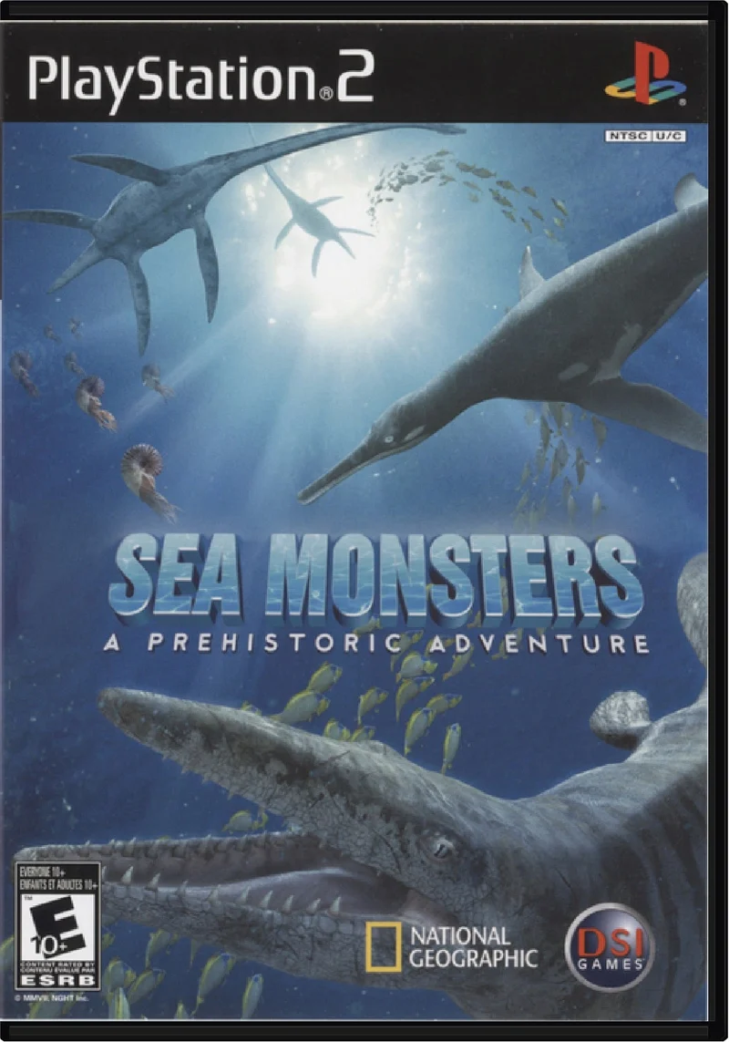 Sea Monsters Prehistoric Adventure - Sony PlayStation 2 (PS2)