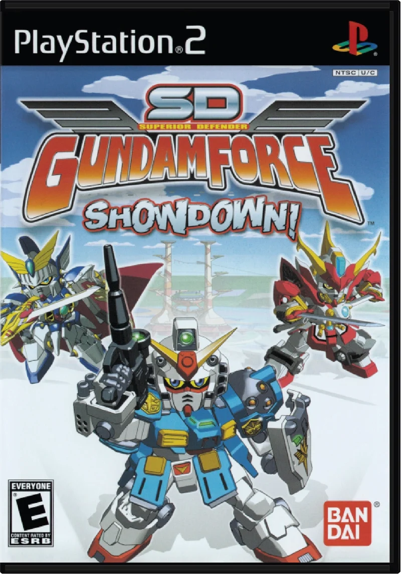 SD Gundam Force Showdown - Sony PlayStation 2 (PS2)