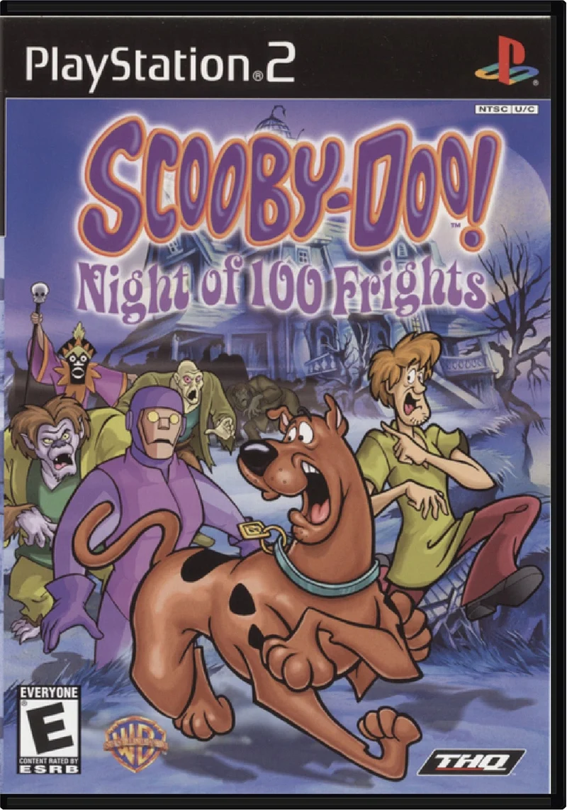 Scooby Doo Night of 100 Frights - Sony PlayStation 2 (PS2)