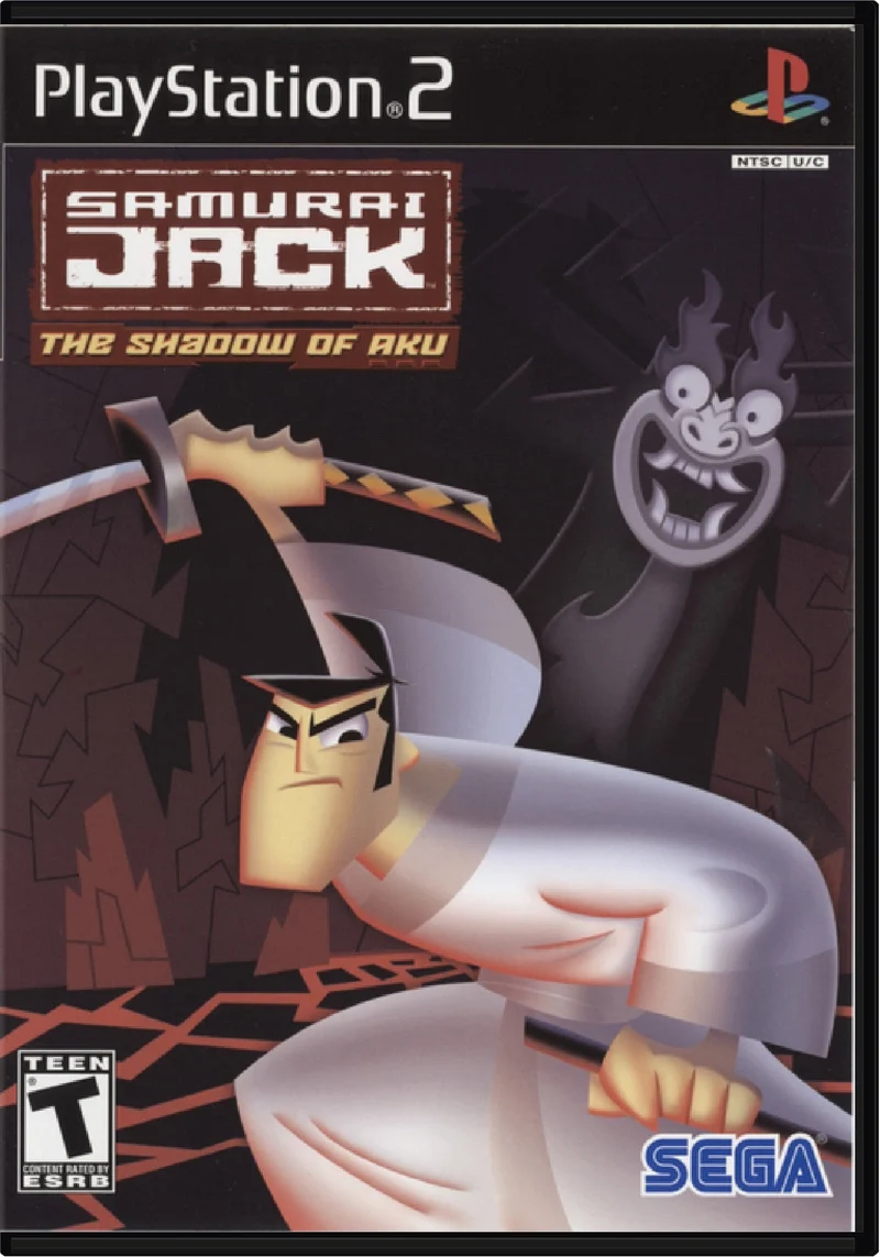 Samurai Jack Shadow of Aku - Sony PlayStation 2 (PS2)