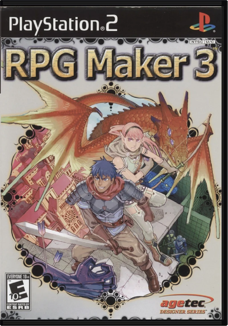 RPG Maker 3 - Sony PlayStation 2 (PS2)