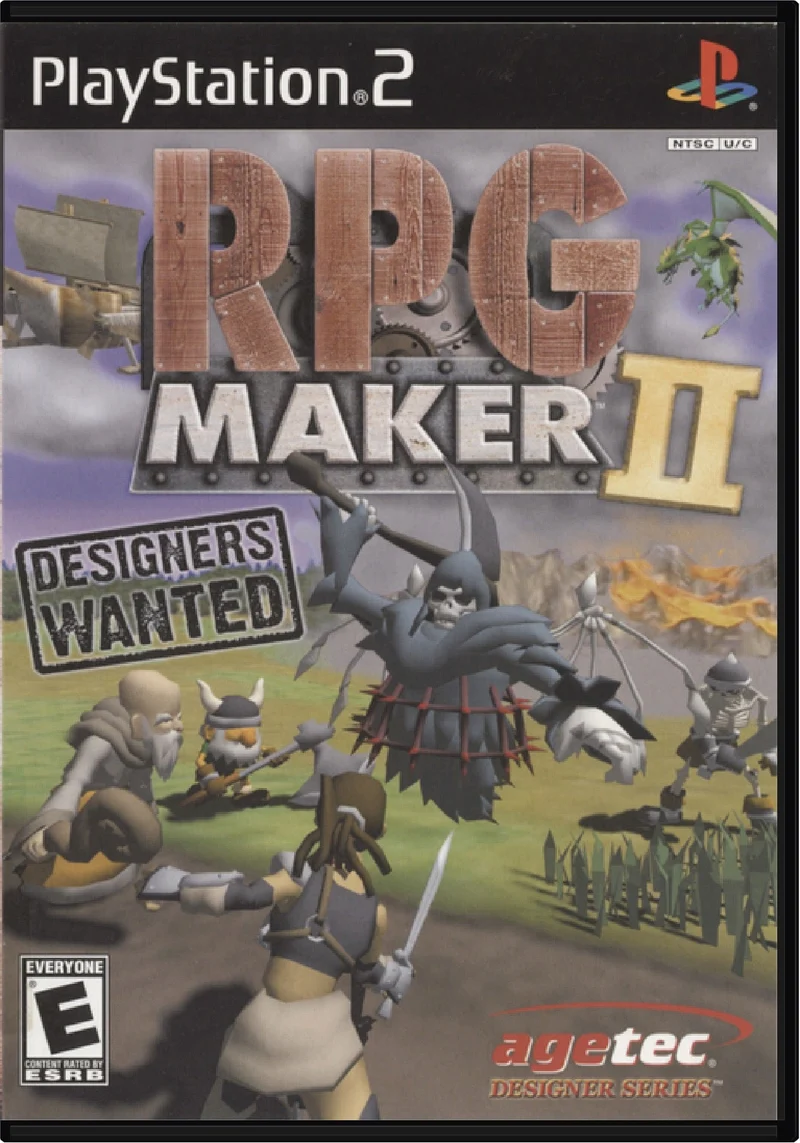 RPG Maker 2 - Sony PlayStation 2 (PS2)
