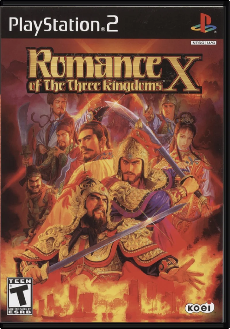 Romance of the Three Kingdoms X - Sony PlayStation 2 (PS2)