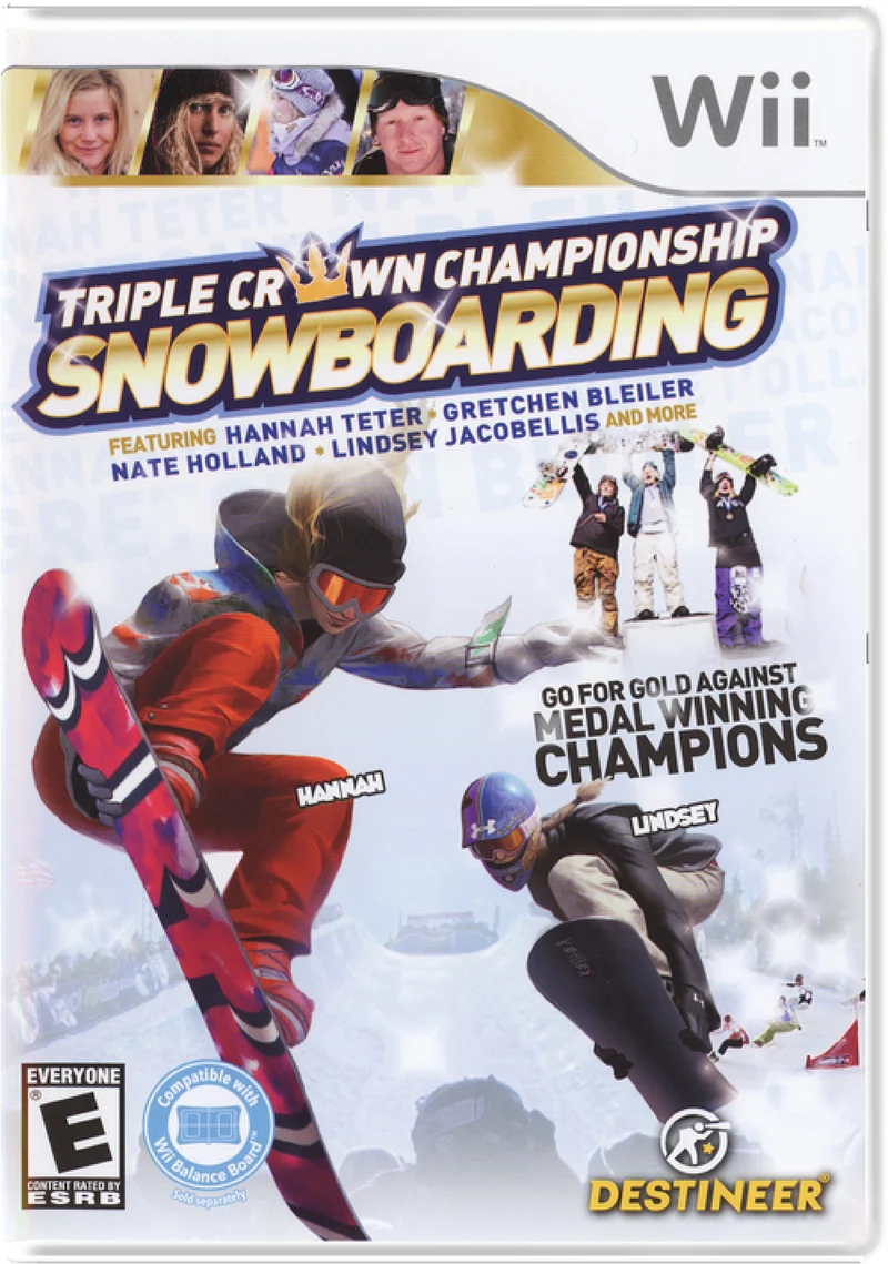 Triple Crown Snowboarding - Nintendo Wii