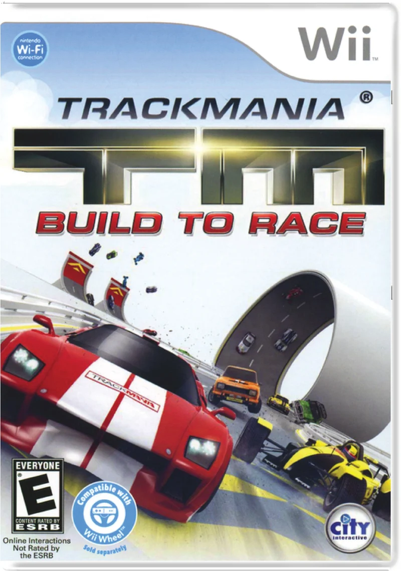 TrackMania Build to Race - Nintendo Wii
