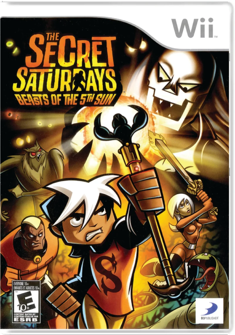 The Secret Saturdays Beasts of The 5th Sun - Nintendo Wii